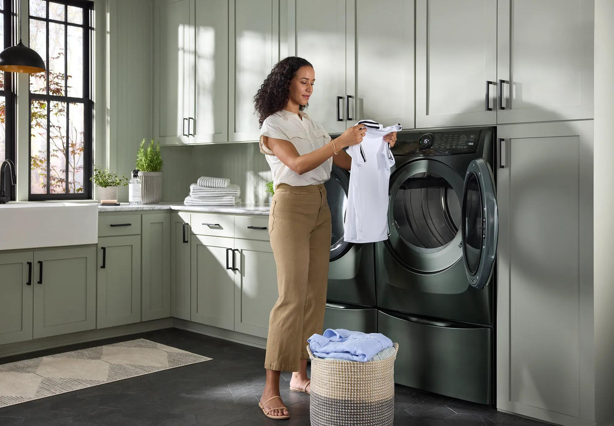 Electrolux 700 Series 8.0 Cu. Ft. Front Load Perfect Steam Electric Dryer with Balanced Dry & Instant Refresh – Alpine