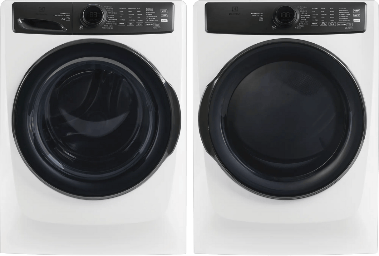 Electrolux 700 Series 8.0 Cu. Ft. Front Load Electric Dryer with Perfect Steam, Balanced Dry & Instant Refresh, Matte White