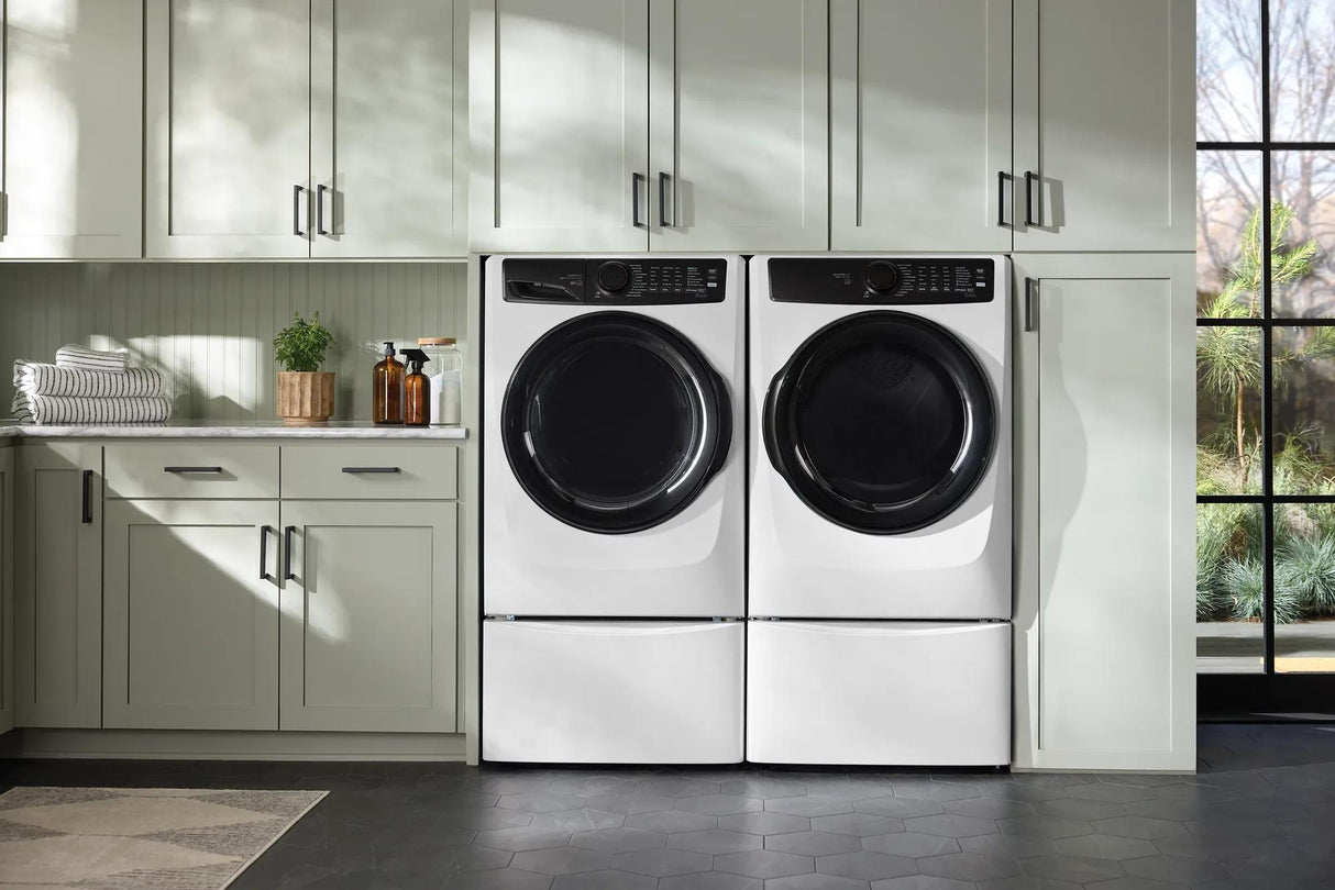 Electrolux 700 Series 8.0 Cu. Ft. Front Load Electric Dryer with Perfect Steam, Balanced Dry & Instant Refresh, Matte White
