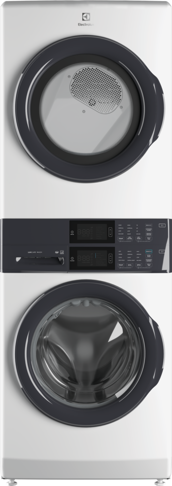 Electrolux Laundry Tower(TM) Single Unit Front Load 4.4 Cu. Ft. Washer & 8 Cu. Ft. Gas Dryer - (ELTG7300AW) - ELECTROLUX