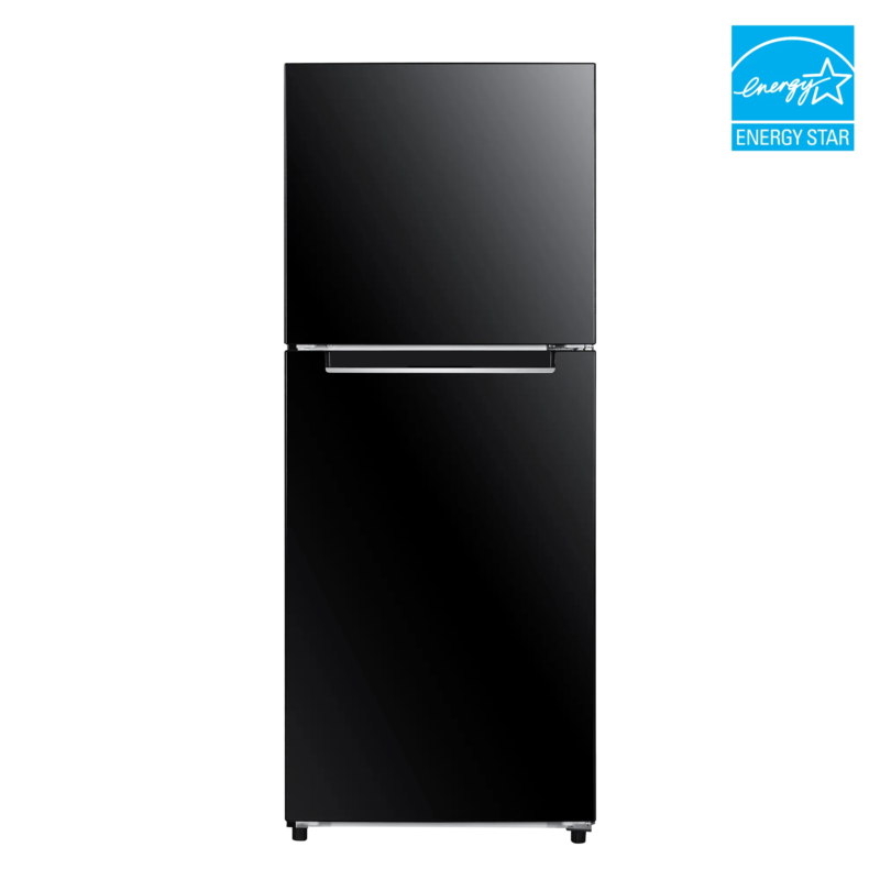 Element 10.1 cu. ft. Top Freezer Refrigerator - Black - (ENR10TFGBB) - ELEMENT APPLIANCE