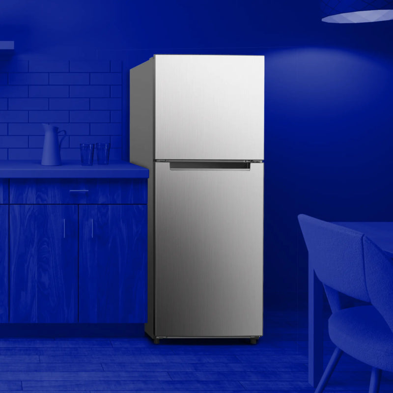 Element 10.1 cu. ft. Top Freezer Refrigerator - Stainless Steel - (ENR10TFGBS) - ELEMENT APPLIANCE