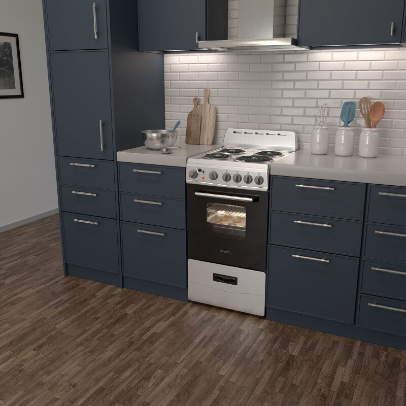 20" Electric Range - (ERU200P0W) - AVANTI