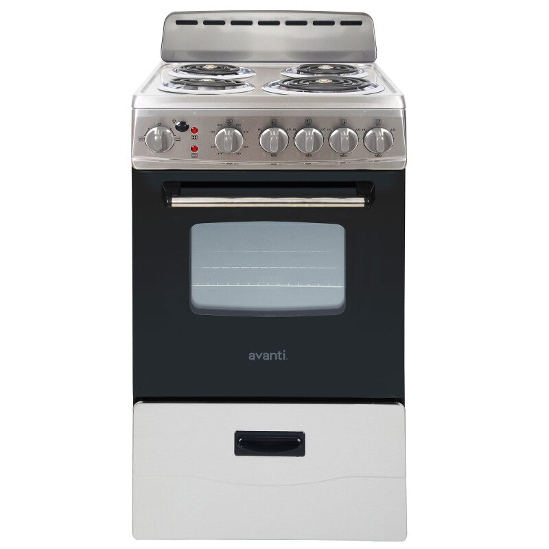 20" Electric Range - (ERU200P3S) - AVANTI
