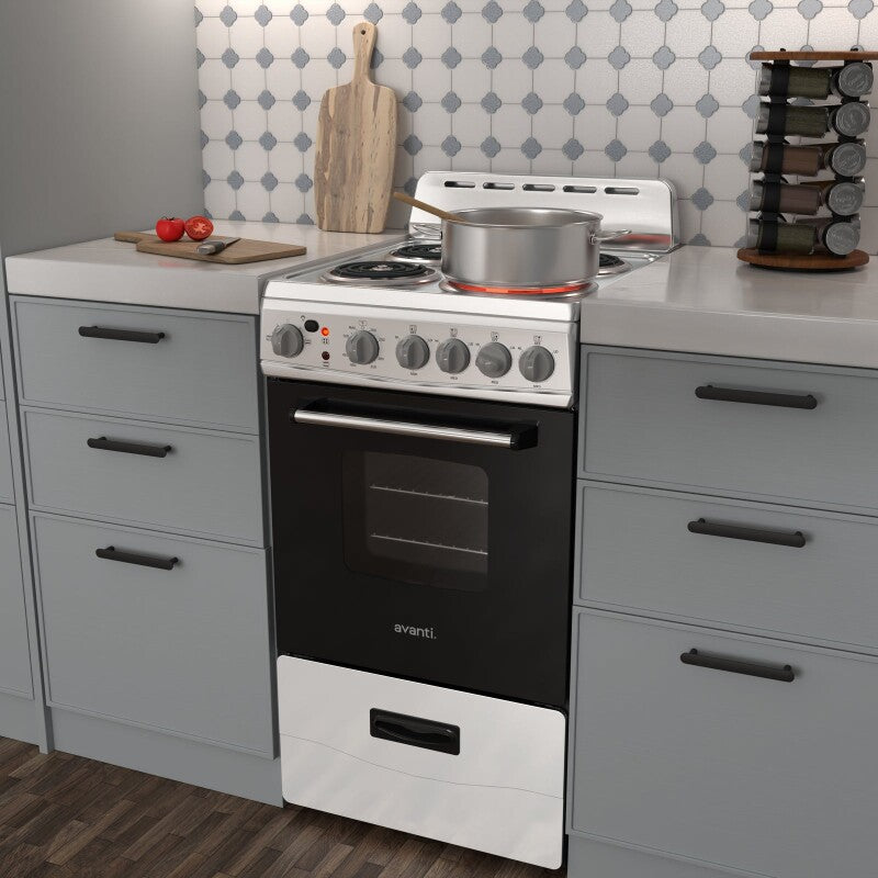 20" Electric Range - (ERU200P3S) - AVANTI