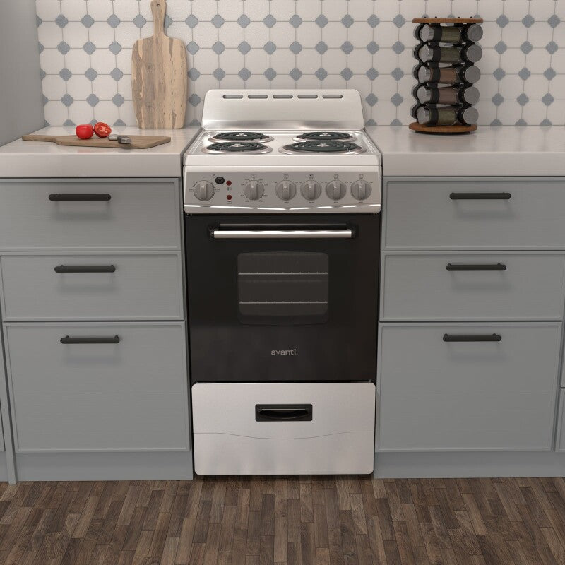 20" Electric Range - (ERU200P3S) - AVANTI