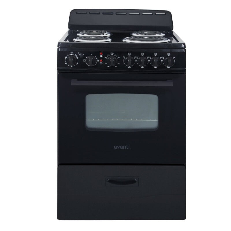 24" Electric Range - (ERU240P0W) - AVANTI