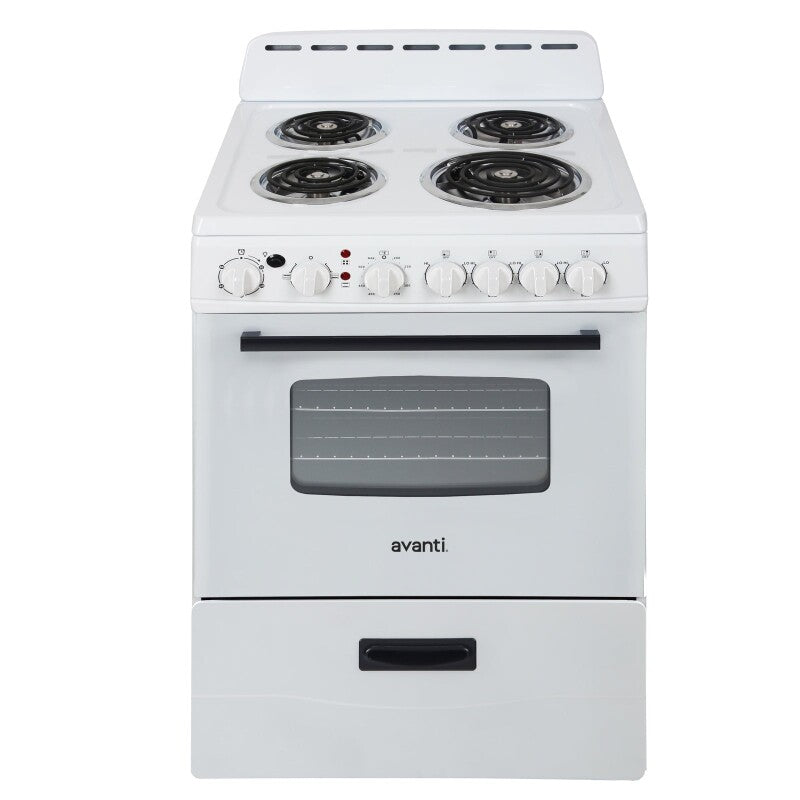 24" Electric Range - (ERU240P1B) - AVANTI