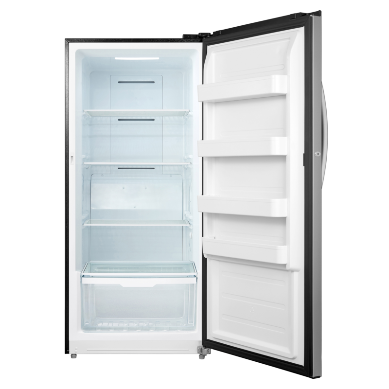 Element 13.8 cu. ft. Upright Convertible Freezer / Refrigerator - Stainless Steel, ENERGY STAR (EUF14CECS) - (EUF14CECS)