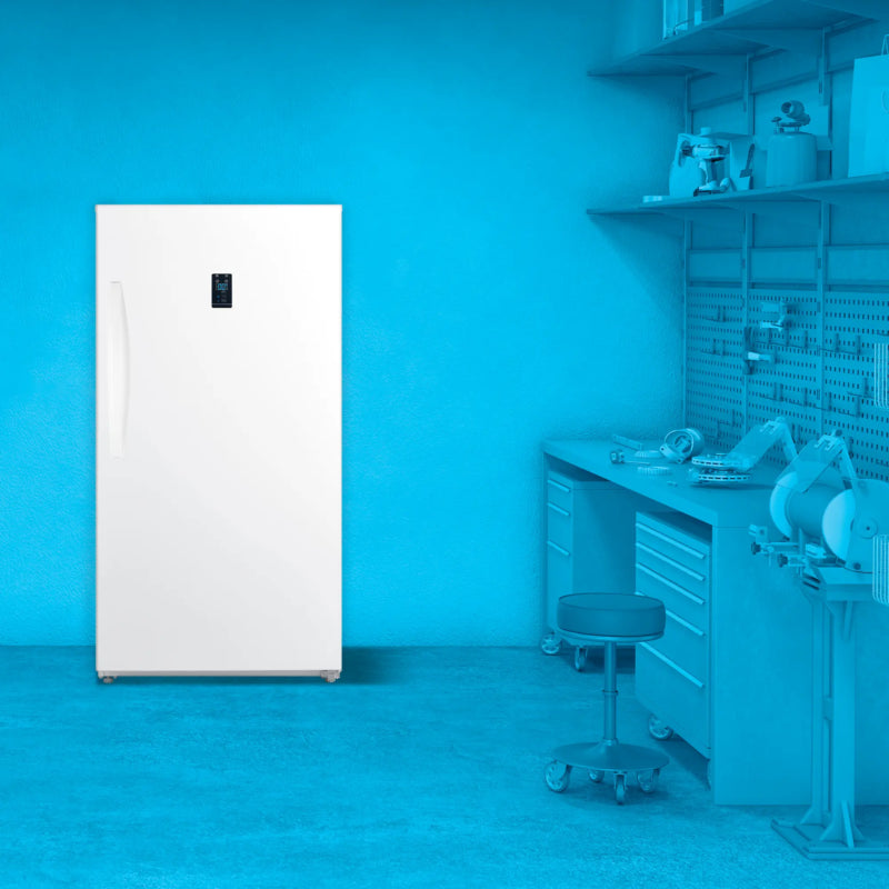 Element 17.0 cu. ft. Upright Convertible Freezer / Refrigerator - White, ENERGY STAR (EUF17CEBW) - (EUF17CEBW) - ELEMENT APPLIANCE