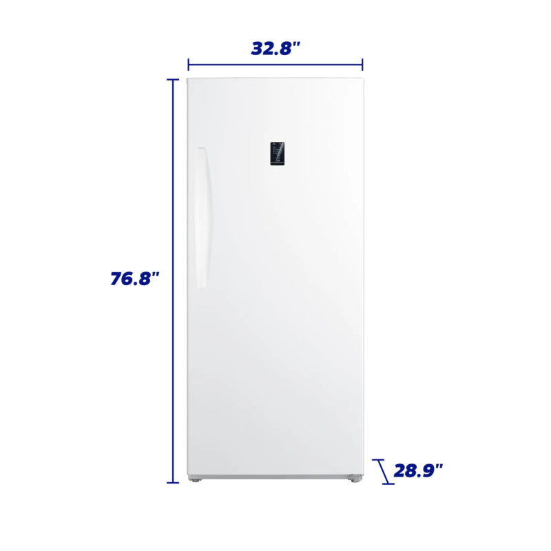 Element 21.0 cu. ft. Upright Convertible Freezer / Refrigerator - White, ENERGY STAR (EUF21CEBW) - (EUF21CEBW) - ELEMENT APPLIANCE