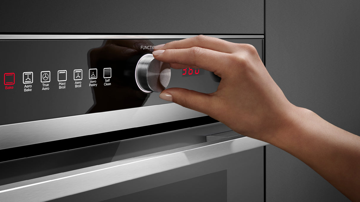 Fisher & Paykel OB24SCD7PX1 24" Series 5 Contemporary Self-Cleaning Oven, 7 Function - Product Detail View