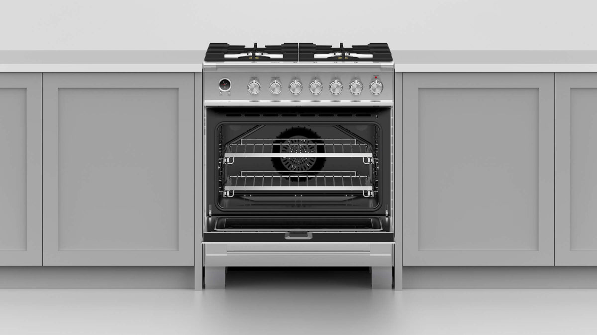 Fisher & Paykel OR30SCG6X1 30-inch Classic Dual Fuel Range, Stainless Steel - Image 7
