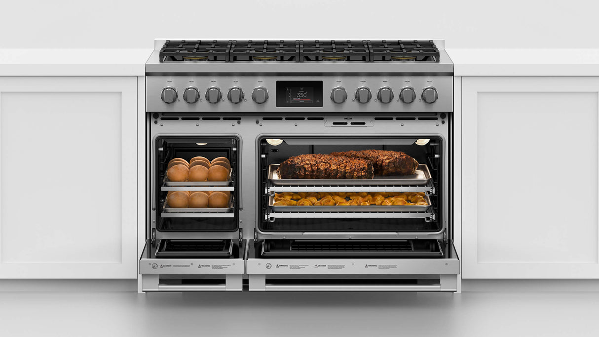 Fisher & Paykel RDV3-488-L 48-inch Professional Dual Fuel 8 Burner Range, LPG - Image 6