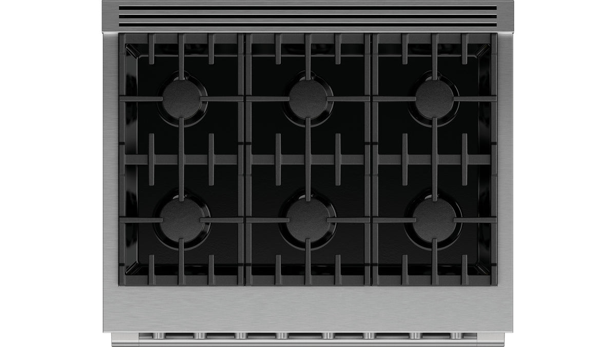 Fisher & Paykel RGV3-366-L Range Top View