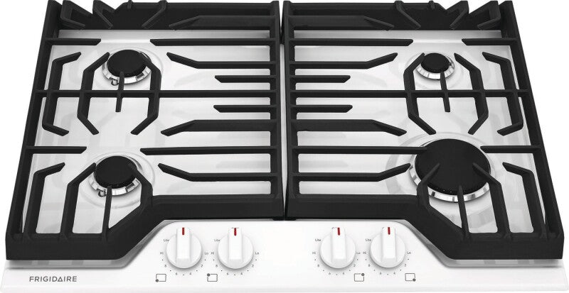Frigidaire 30" Gas Cooktop - (FCCG3027AW) - FRIGIDAIRE