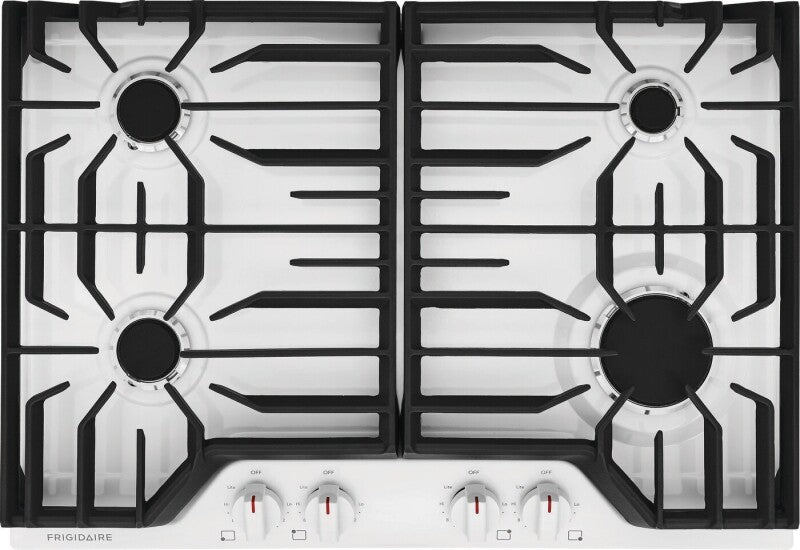Frigidaire 30" Gas Cooktop - (FCCG3027AW) - FRIGIDAIRE