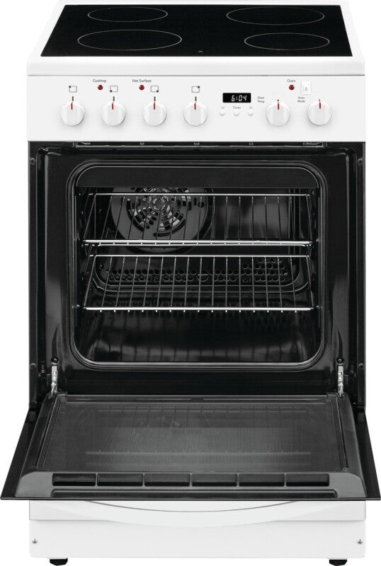 Frigidaire 24" Freestanding Electric Range - (FCFE2425AW) - FRIGIDAIRE