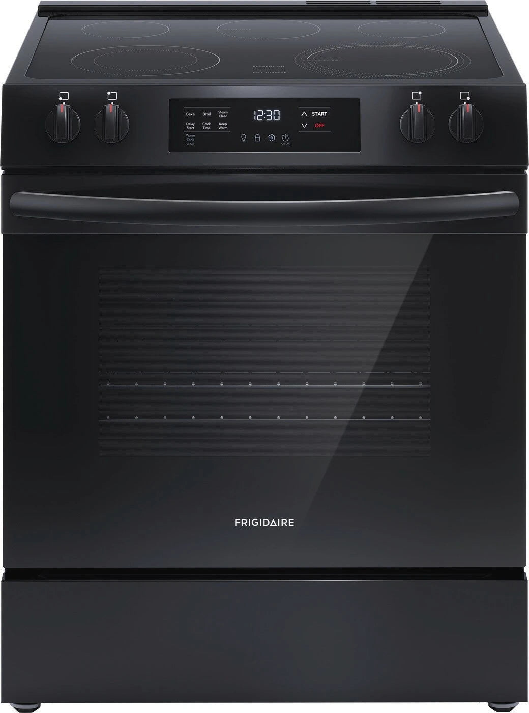 Frigidaire 30" Front Control Electric Range - (FCFE3062AB) - FRIGIDAIRE