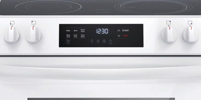 Frigidaire 30" Front Control Electric Range - (FCFE3062AW) - FRIGIDAIRE