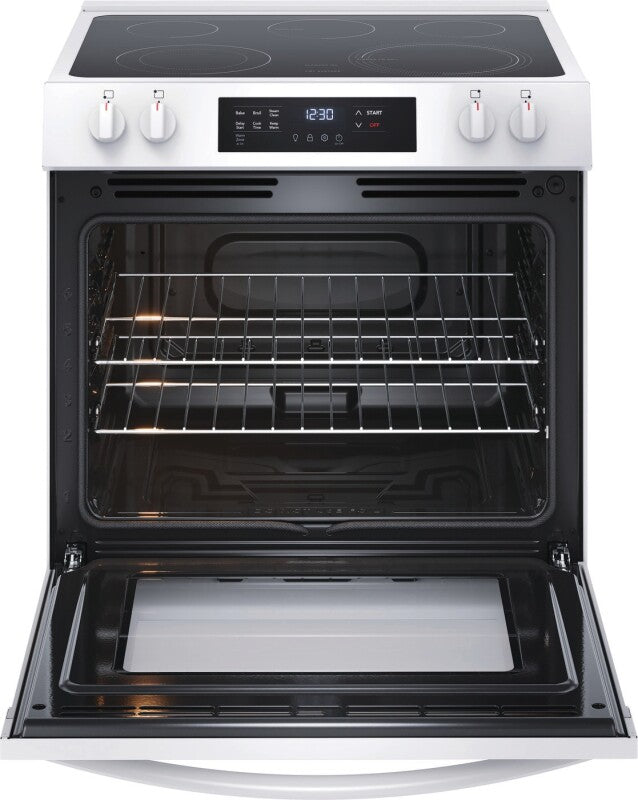 Frigidaire 30" Front Control Electric Range - (FCFE3062AW) - FRIGIDAIRE