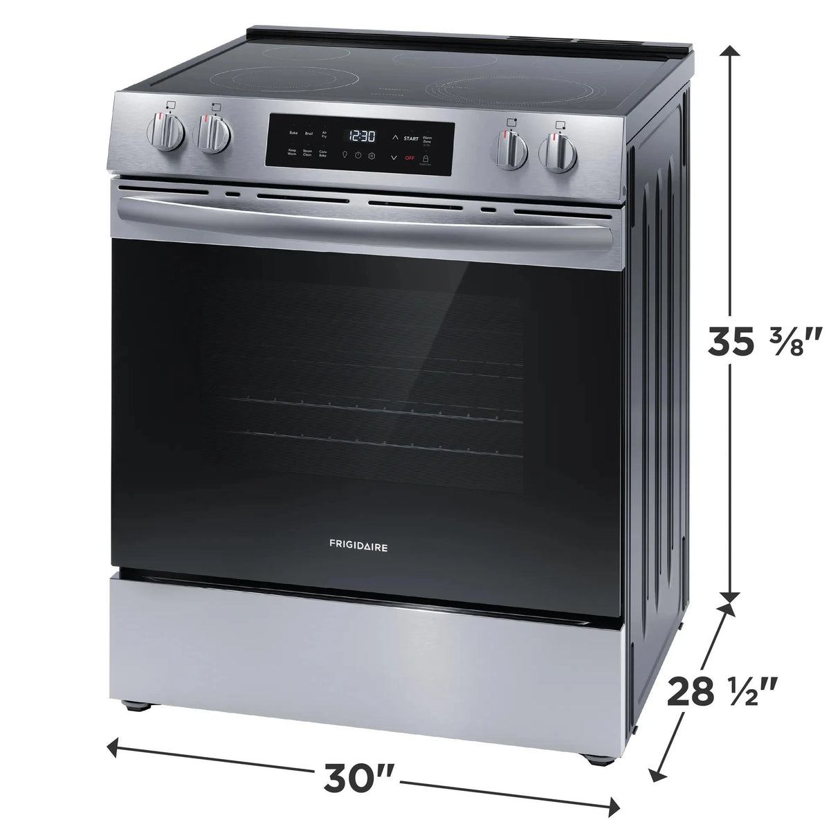 30" Front Control Electric Range - (FCFE3082BS) -