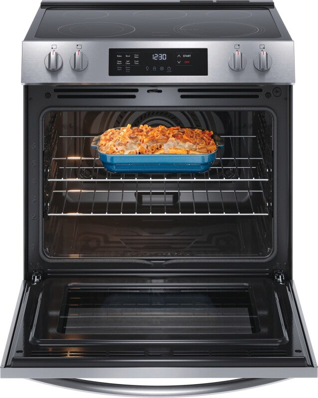 Frigidaire 30" Front Control Electric Range - (FCFE3083AS) - FRIGIDAIRE
