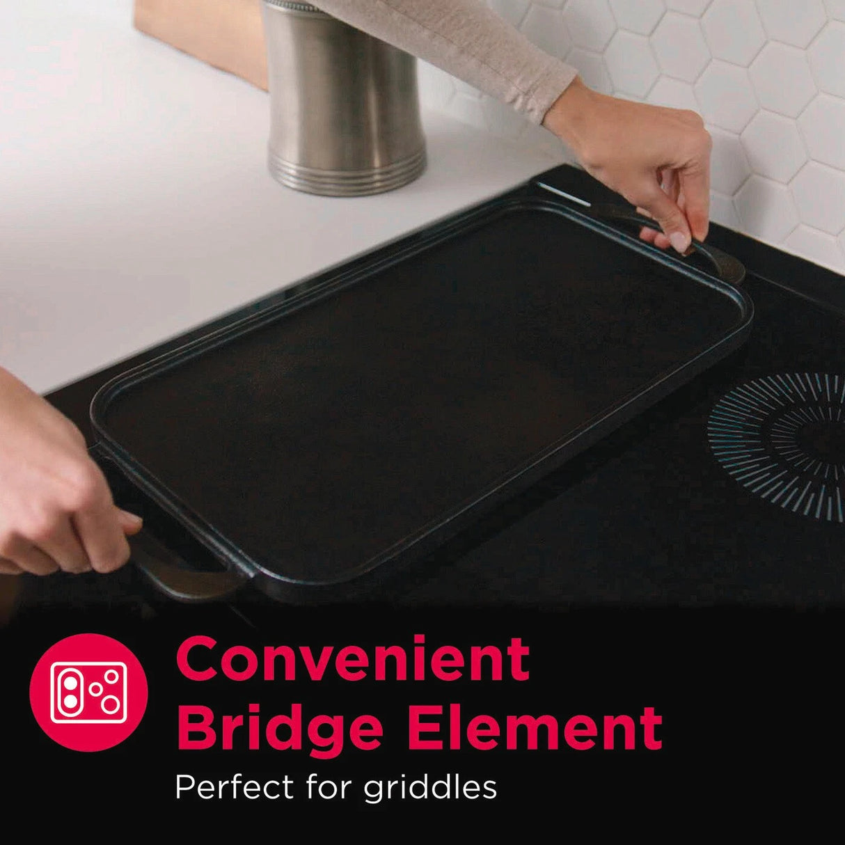 Frigidaire 30" Front Control Induction Range with Convection Bake - (FCFI3083AS) - FRIGIDAIRE