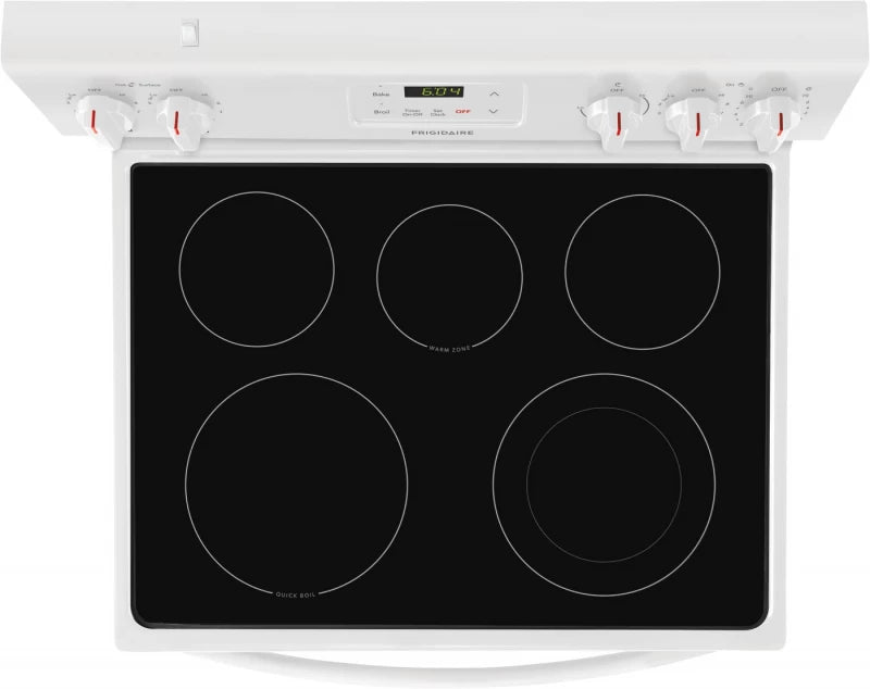 Frigidaire 30" Electric Range - (FCRE3052AW) - FRIGIDAIRE