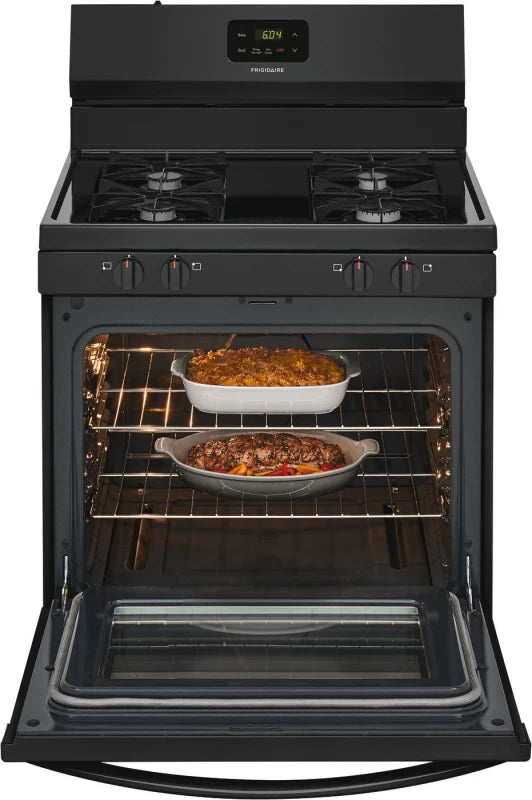 Frigidaire 30" Gas Range - (FCRG3015AB) - FRIGIDAIRE