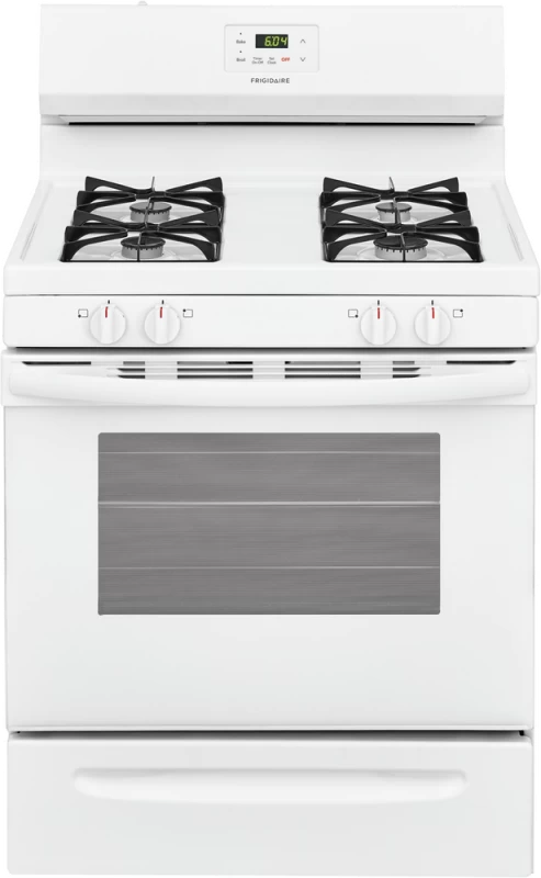Frigidaire 30" Gas Range - (FCRG3015AW) - FRIGIDAIRE