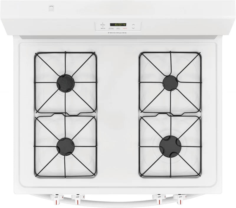 Frigidaire 30" Gas Range - (FCRG3015AW) - FRIGIDAIRE
