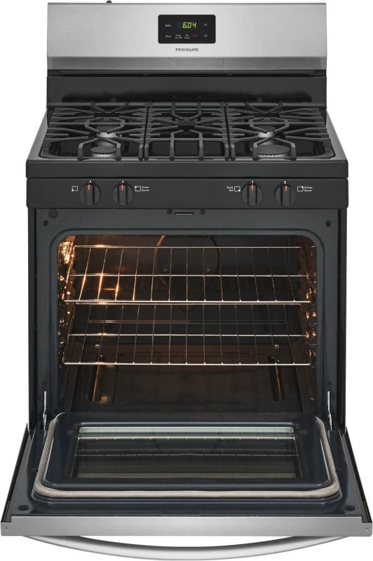 Frigidaire 30" Gas Range - (FCRG3051AS) - FRIGIDAIRE