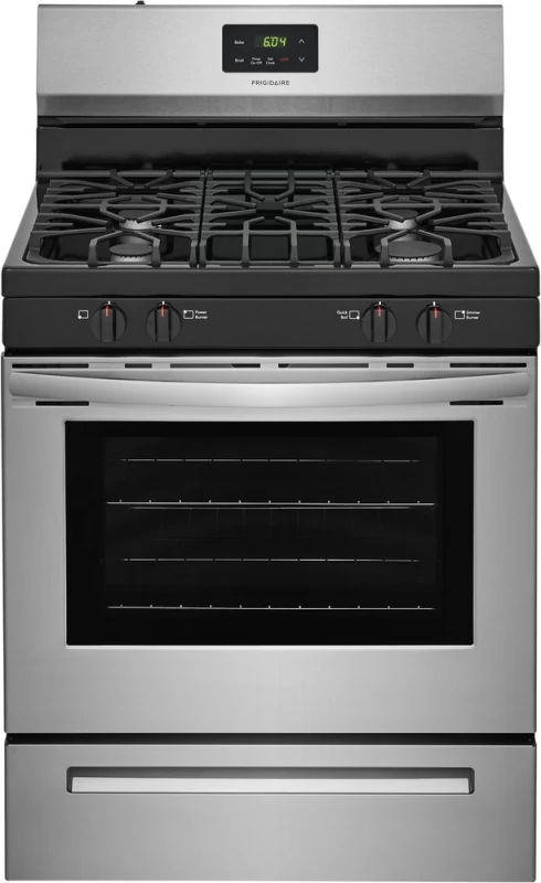 Frigidaire 30" Gas Range - (FCRG3051AS) - FRIGIDAIRE