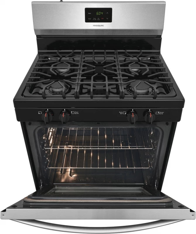 Frigidaire 30" Gas Range - (FCRG3051AS) - FRIGIDAIRE