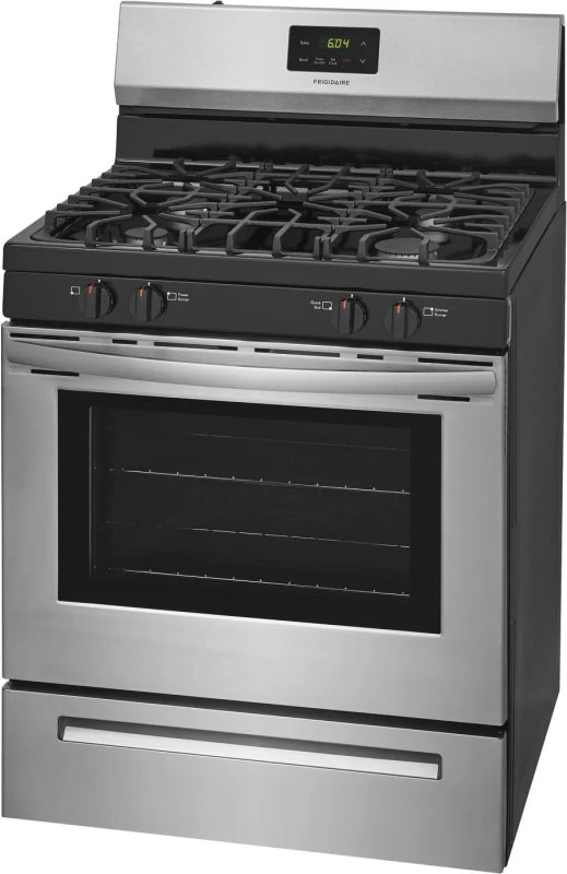 Frigidaire 30" Gas Range - (FCRG3051AS) - FRIGIDAIRE