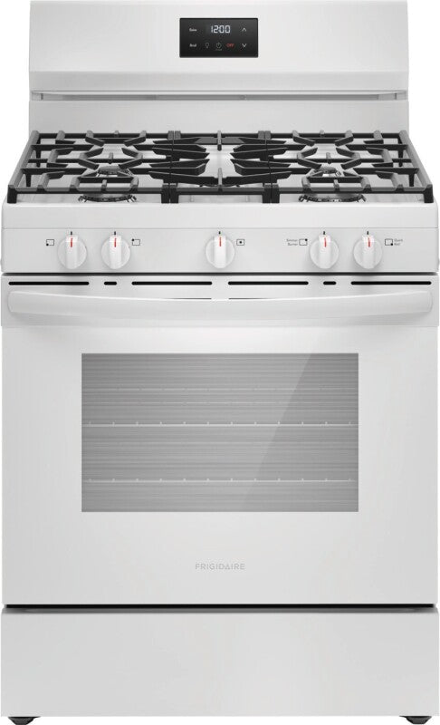 Frigidaire 30" Gas Range - (FCRG3052BW)