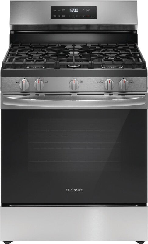 Frigidaire 30" Gas Range with Quick Boil - (FCRG3062AS) - FRIGIDAIRE