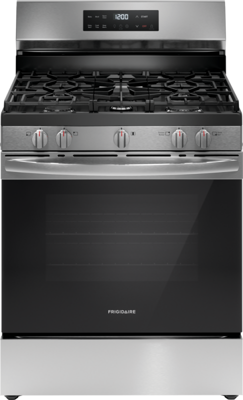 Frigidaire 30" Gas Range with Quick Boil - (FCRG3062AS) - FRIGIDAIRE