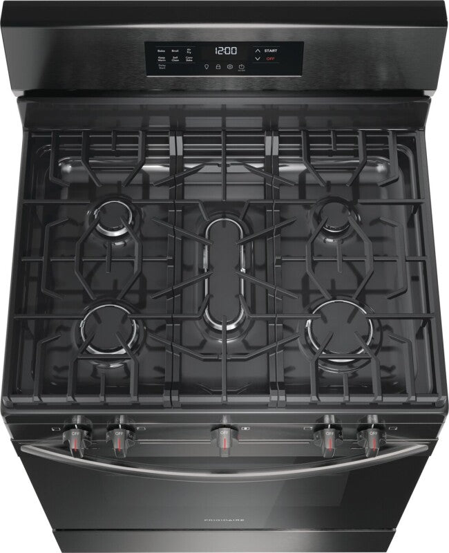 Frigidaire 30" Gas Range with Air Fry - (FCRG3083AS) - FRIGIDAIRE