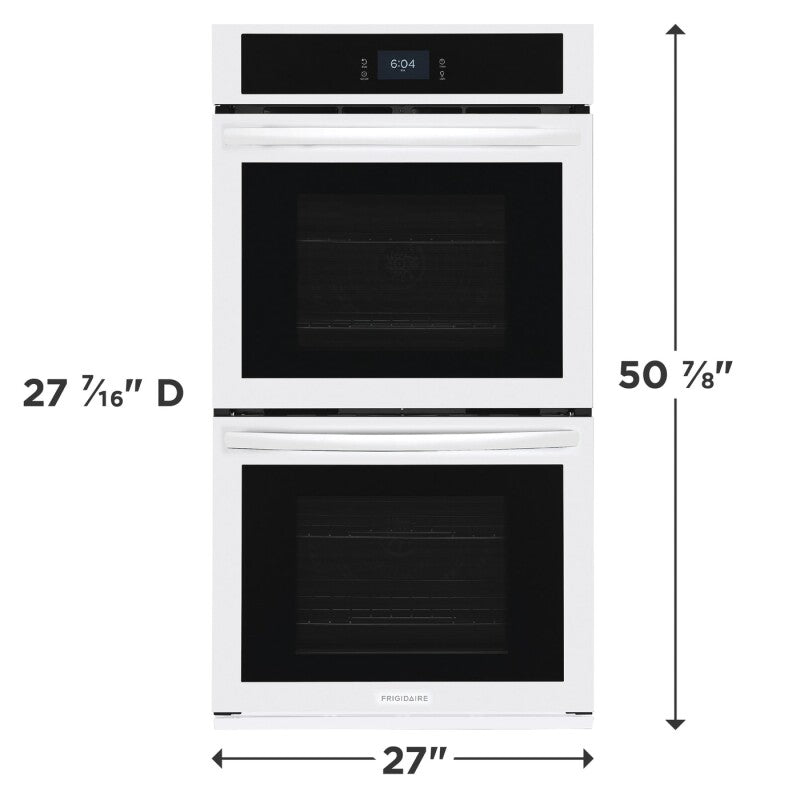 Frigidaire 27" Double Electric Wall Oven with Fan Convection - (FCWD2727AS) - FRIGIDAIRE