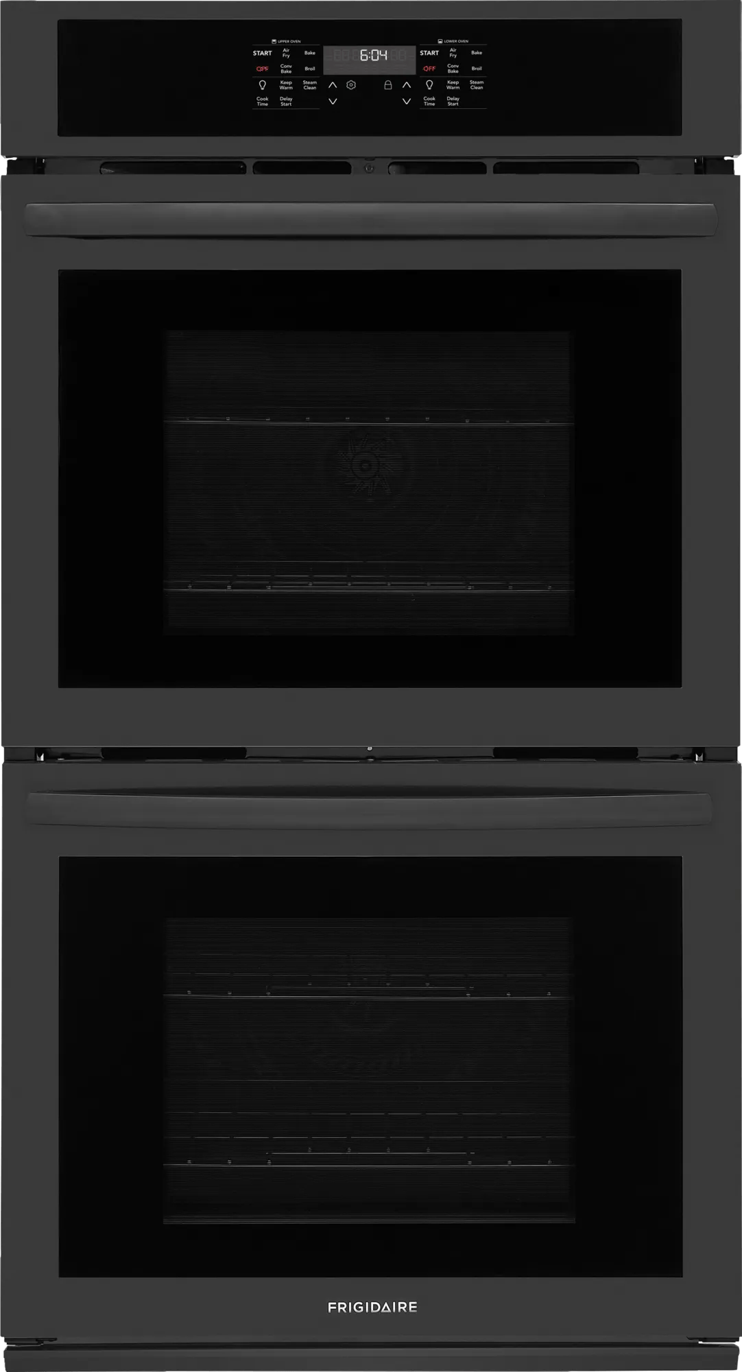 Frigidaire 27" Double Electric Wall Oven with Convection, Black - FCWD2730AB