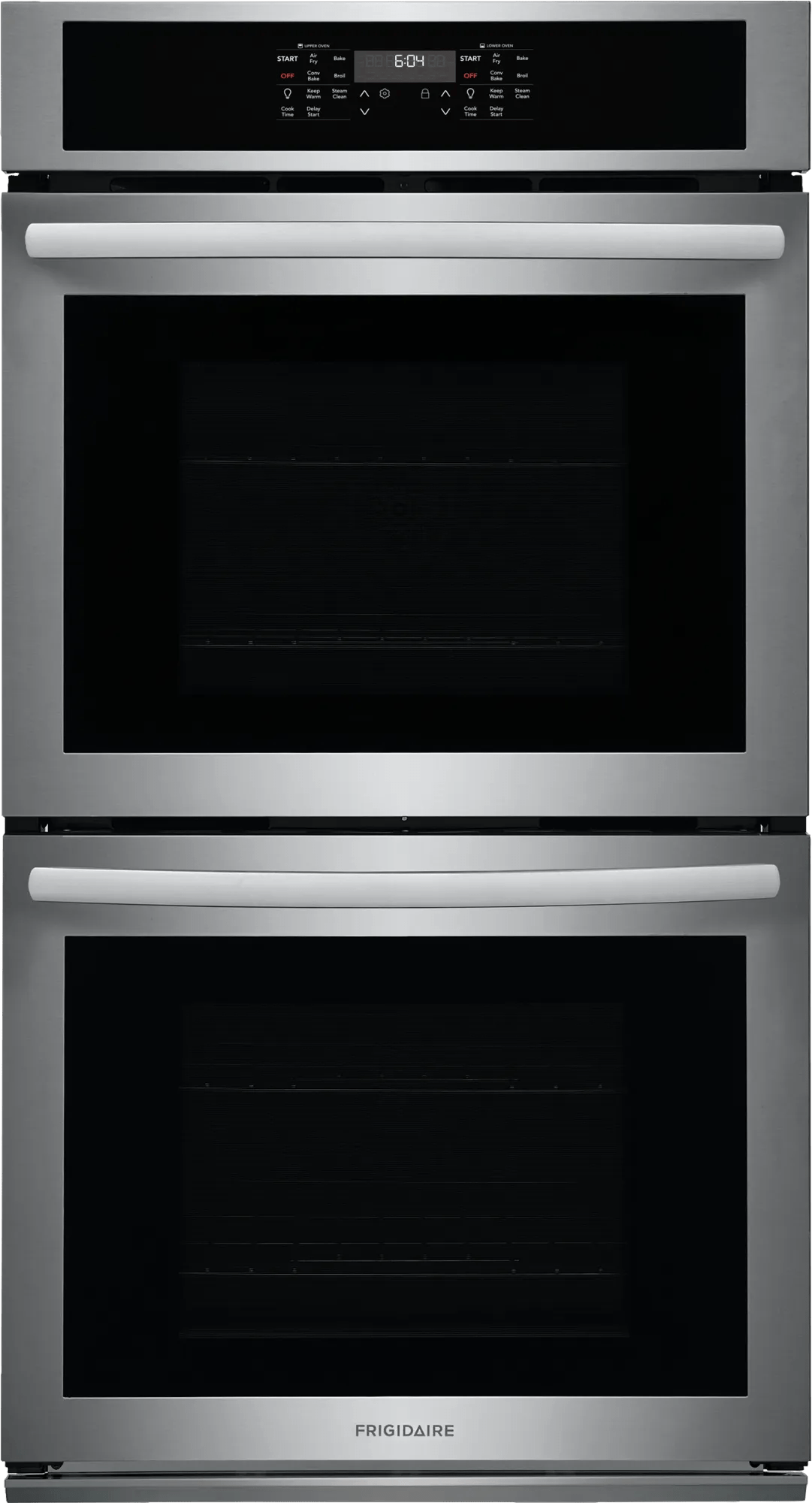 Frigidaire 27" Double Electric Wall Oven with Convection, Stainless Steel - FCWD2730AS