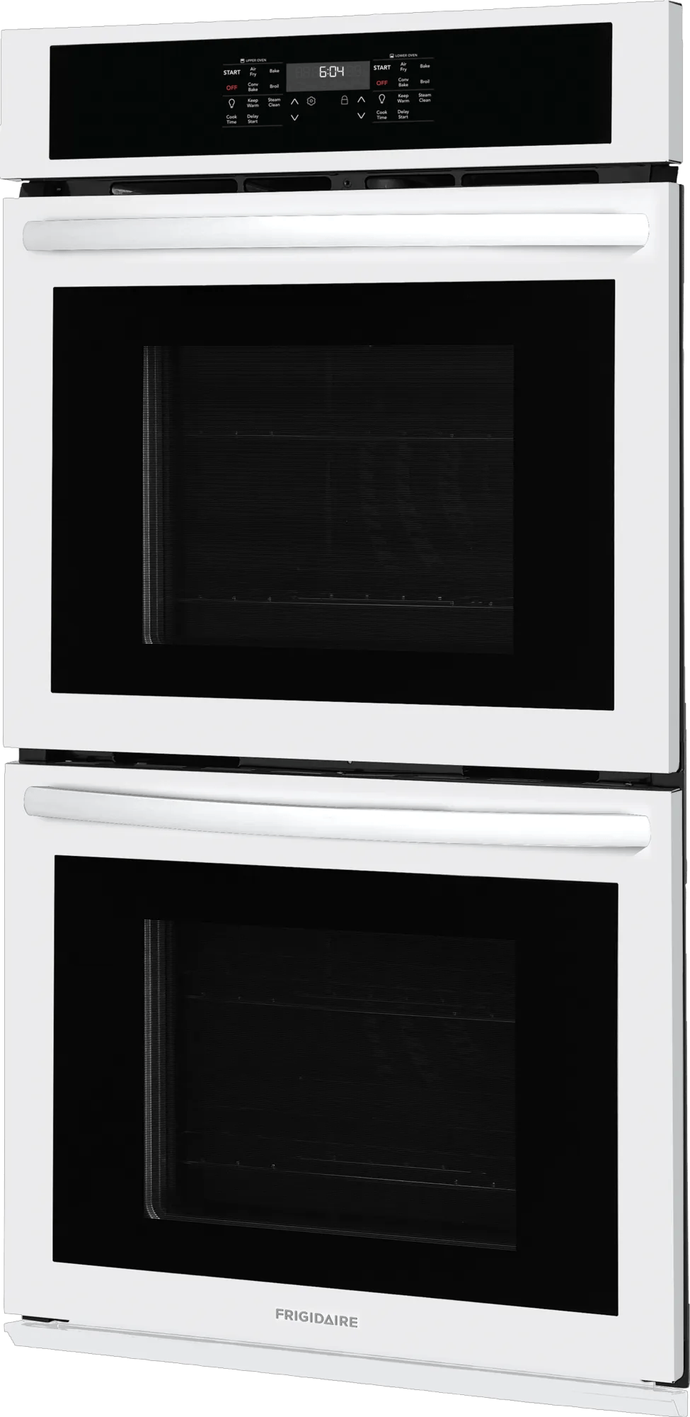 Frigidaire 27" Double Electric Wall Oven with Convection, White - FCWD2730AW