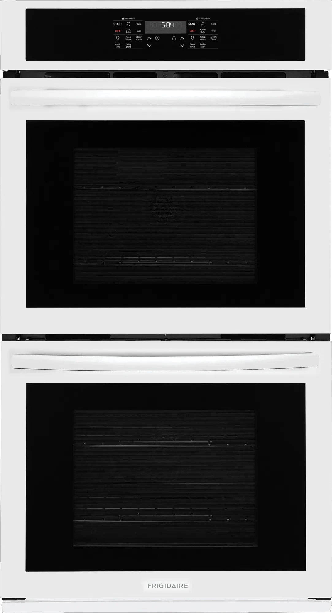 Frigidaire 27" Double Electric Wall Oven with Convection, White - FCWD2730AW