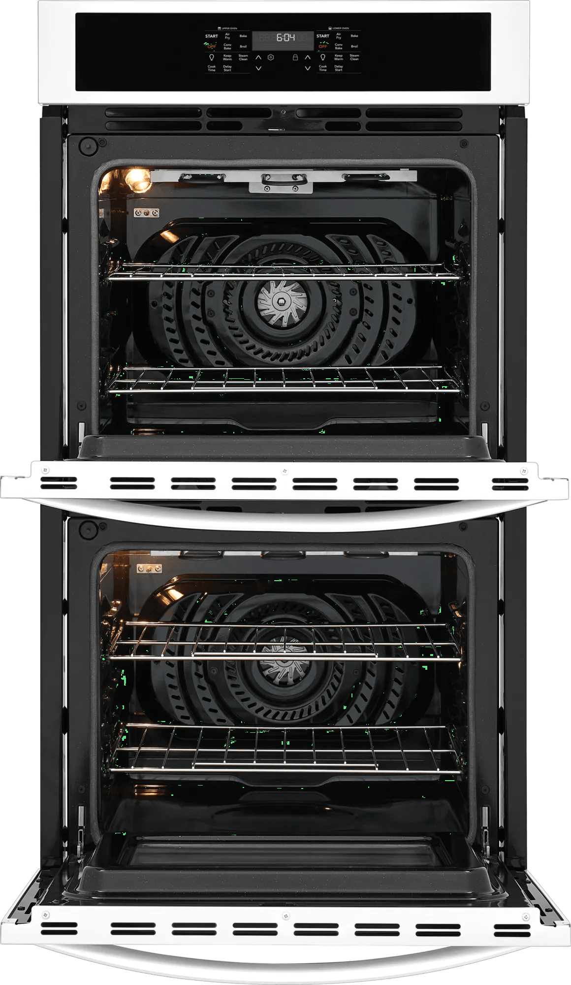 Frigidaire 27" Double Electric Wall Oven with Convection, White - FCWD2730AW