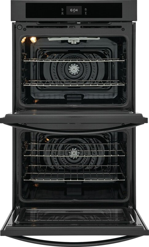 Frigidaire 30" Double Electric Wall Oven with Fan Convection - (FCWD3027AB) - FRIGIDAIRE