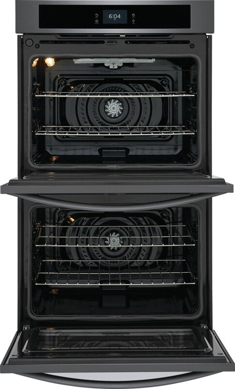 Frigidaire 30" Double Electric Wall Oven with Fan Convection - (FCWD3027AD) - FRIGIDAIRE