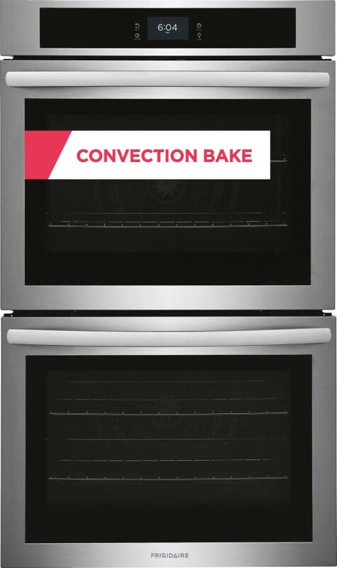 Frigidaire 30" Double Electric Wall Oven with Fan Convection - (FCWD3027AS) - FRIGIDAIRE