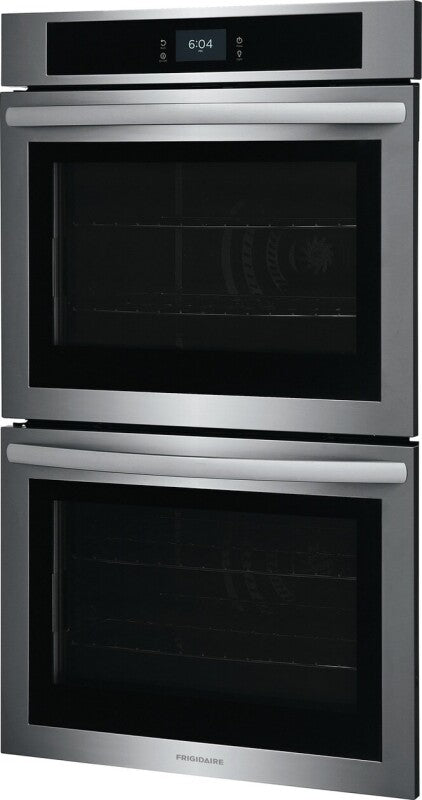 Frigidaire 30" Double Electric Wall Oven with Fan Convection - (FCWD3027AS) - FRIGIDAIRE
